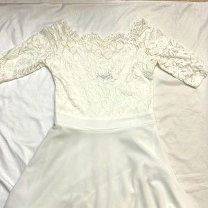 White dress